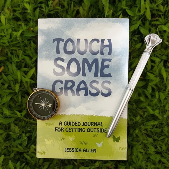 TOUCH SOME GRASS a guided journal for getting outside - Picture 1 of 8